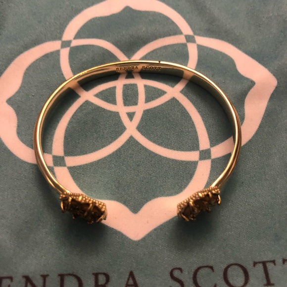 Kendra Scott Arden Bracelet - Gold Drusy - Picture 3 of 5